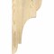 Ekena Millwork New Brighton Rough Sawn Corbel, Douglas Fir, 6"W x 10"D x 18"H COR06X10X18NEB00RDF - alternate 4